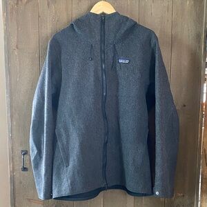 Patagonia Men's Charcoal Gray Hooded Jacket